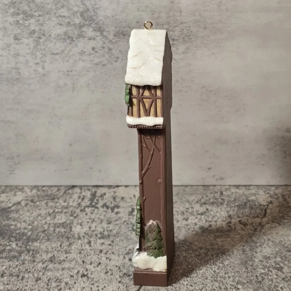 2014 Santa's Grandfather Clock Hallmark KOC Member Exclusive New